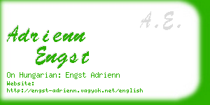 adrienn engst business card